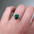 S818-IRIS-WG-NVSTEL3501 - Ring on Hand