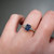 S817-CLARA-WG-NVSTL3512 - Ring on Hand