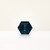 1.00 ct Hexagonal Montana Teal Sapphire - Nolan and Vada