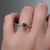 S804-VICTORIA-RG-NVST3593 - Ring on Hand