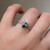 S807-SERENITY-WG-NVST3570 - Ring on Hand