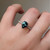 S807-SERENITY-WG-NVST3536 - Ring on Hand