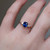 S815-LYDIA-RG-NVST3560 - Ring on Hand