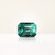 1.23 ct Emerald Cut Green Emerald - Nolan and Vada