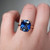 S826-CELINE-RG-NVSTL3650 - Ring on Hand