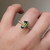 S807-SERENITY-RG-NVST3639 - Ring on Hand