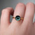 S801-LEAH-YG-NVST3595 - Ring on Hand