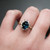 S832-ALEXANDRA-YG-NVST3534 - Ring on Hand