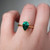 S826-CELINE-YG-NVSTE3612 - Ring on Hand