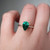 S826-CELINE-WG-NVSTE3612 - Ring on Hand