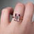 S801-LEAH-RG-NVSTL3622 - Ring on Hand