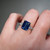 S817-CLARA-WG-NVSTL3621 - Ring on Hand