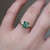 S815-LYDIA-YG-NVSTE3618 - Ring on Hand
