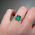S817-CLARA-WG-NVSTE3617 - Ring on Hand