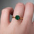 S826-CELINE-YG-NVSTEL3628 - Ring on Hand