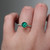 S804-VICTORIA-WG-NVSTE3644 - Ring on Hand