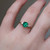 S815-LYDIA-YG-NVSTE3644 - Ring on Hand