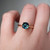 S826-CELINE-RG-NVST3526 - Ring on Hand