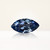 2.57 ct Marquise Blue Lab Sapphire - Nolan and Vada