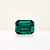 1.41 ct Emerald Cut Green Lab Emerald - Nolan and Vada