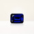 2.03 ct Emerald Cut Blue Lab Sapphire - Nolan and Vada