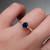 S812-SARAH-YG-NVSTL3703 - Ring on Hand
