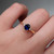 S812-SARAH-RG-NVSTL3703 - Ring on Hand
