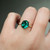 S806-ALICE-YG-NVSTEL3662 - Ring on Hand