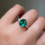 S811-FAYE-WG-NVSTEL3662 - Ring on Hand