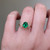 S823-FLEUR-YG-NVSTE3128 - Ring on Hand