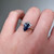S818-IRIS-RG-NVSTL3660 - Ring on Hand