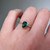 S818-IRIS-YG-NVSTEL3677 - Ring on Hand