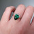 S818-IRIS-RG-NVSTEL3674 - Ring on Hand