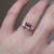 S815-LYDIA-WG-NVSTL3667 - Ring on Hand