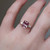 S815-LYDIA-RG-NVSTL3667 - Ring on Hand