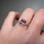 S817-CLARA-WG-NVSTL3667 - Ring on Hand