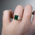 S831-HARRIET-RG-NVSTEL3694 - Ring on Hand