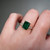 S817-CLARA-RG-NVSTEL3693 - Ring on Hand