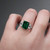 S824-ZARA-WG-NVSTEL3693 - Ring on Hand