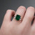 S824-ZARA-RG-NVSTEL3693 - Ring on Hand