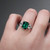 S824-ZARA-WG-NVSTEL3687 - Ring on Hand