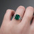 S824-ZARA-WG-NVSTEL3686 - Ring on Hand