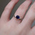 S815-LYDIA-WG-NVSTL3698 - Ring on Hand