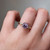 S828-SYLVIA-YG-NVSTL3663 - Ring on Hand