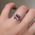 S807-SERENITY-RG-NVSTL3667 - Ring on Hand