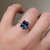 S807-SERENITY-RG-NVSTL3661 - Ring on Hand