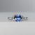 Aria - 1.16ct Radiant Blue Sapphire Engagement Ring - [S822-ARIA-NVST2901]
