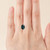 1.71 ct Oval Teal Lab Sapphire - Nolan and Vada