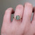 S823-FLEUR-YG-NVST3749 - Ring on Hand