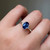 S811-FAYE-WG-NVST3729 - Ring on Hand